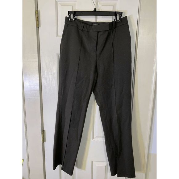 Talbots 🐾 Pleated Women's Green Dress Pants, Size 10 Petite - Picture 1 of 4